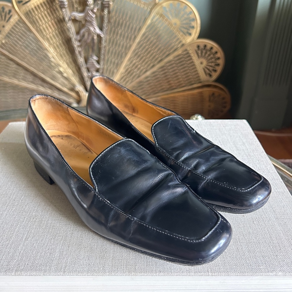 Women’s Luxury Italian Leather Loafers from Etro, Made in Milan